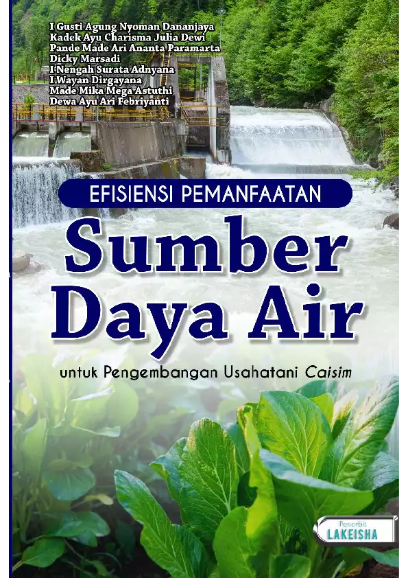 EFISIENSI PEMANFAATAN SUMBER DAYA AIR UNTUK PENGEMBANGAN USAHATANI CAISIM