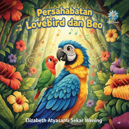 Persahabatan Lovebird dan Beo