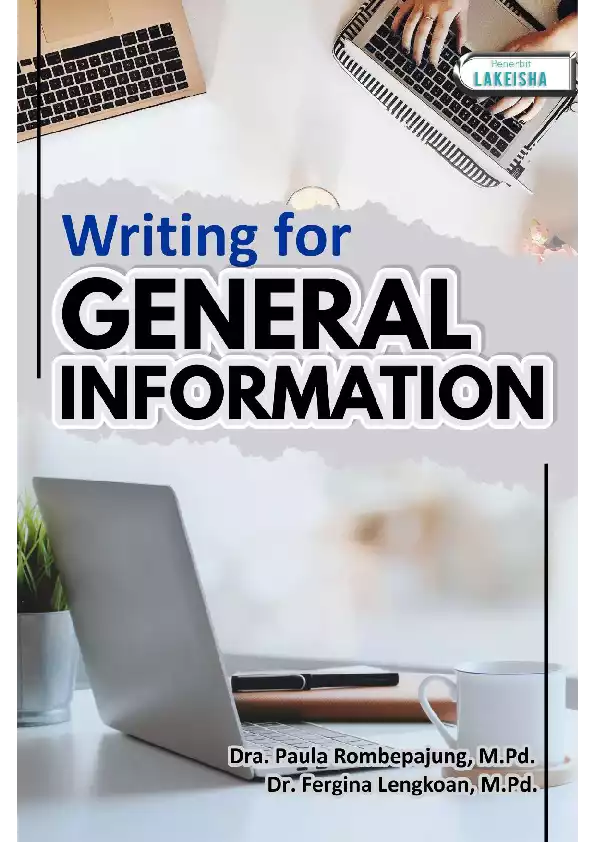 WRITING FOR GENERAL INFORMATION