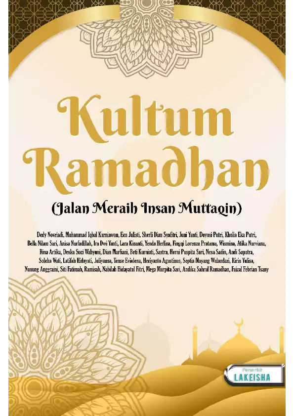Kultum Ramadhan (Jalan Meraih Insan Muttaqin)