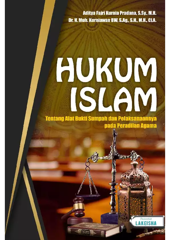 HUKUM ISLAM Tentang Alat Bukti Sumpah dan Pelaksanaannya pada Peradilan Agama