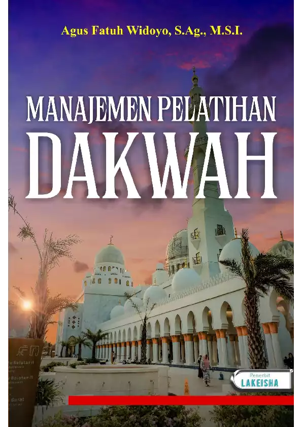 MANAJEMEN PELATIHAN DAKWAH
