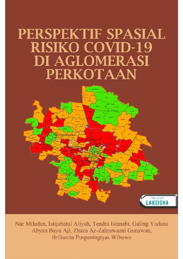 PERSPEKTIF SPASIAL RISIKO COVID-19 DI AGLOMERASI PERKOTAAN