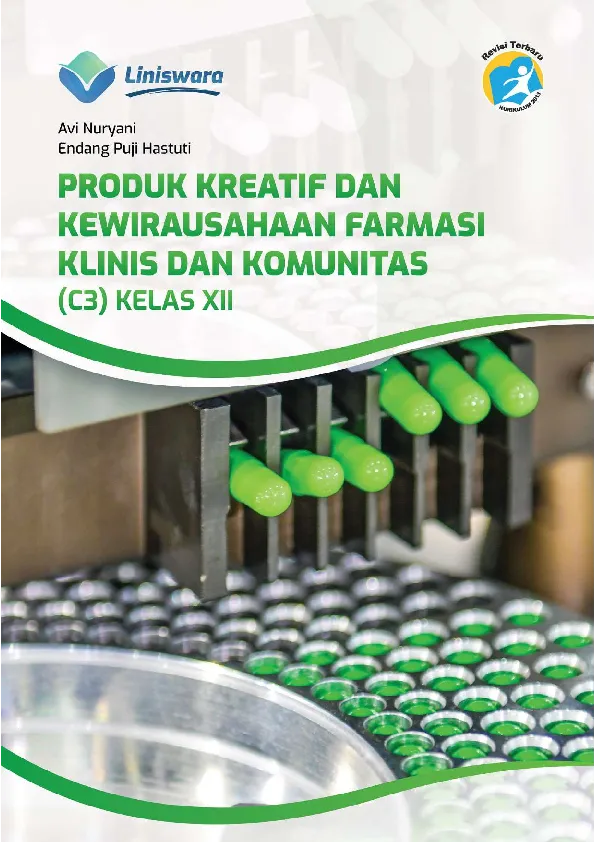 Produk Kreatif dan Kewirausahaan Farmasi Klinis dan Komunitas (C3) Kelas XII