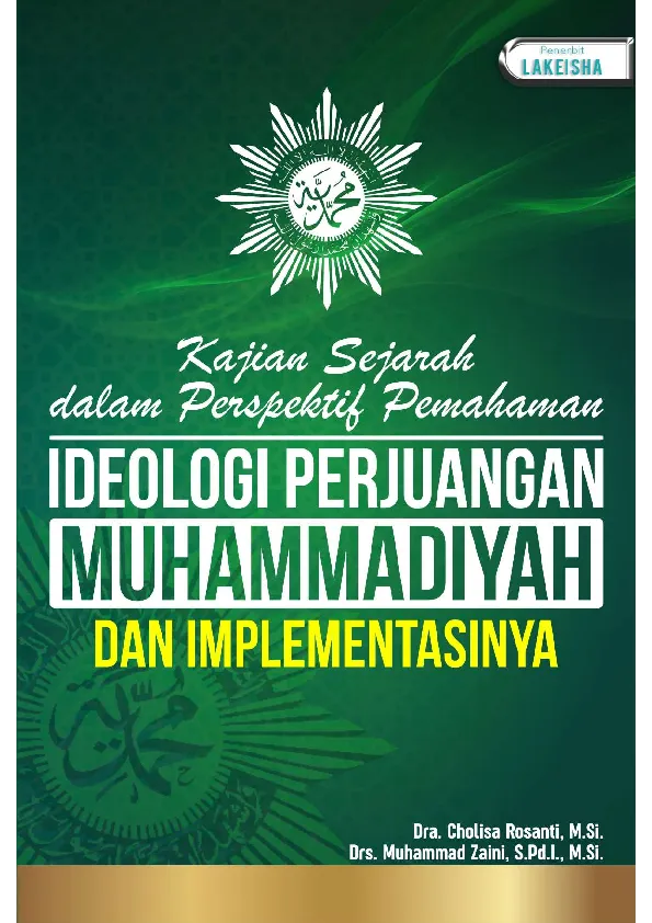 KAJIAN SEJARAH DALAM PERSPEKTIF PEMAHAMAN IDEOLOGI PERJUANGAN MUHAMMADIYAH DAN IMPLEMENTASINYA