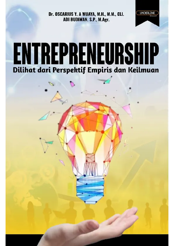 ENTREPRENEURSHIP Dilihat Dari Perspektif Empiris dan Keilmuan
