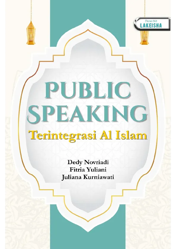 PUBLIC SPEAKING TERINTEGRASI AL ISLAM