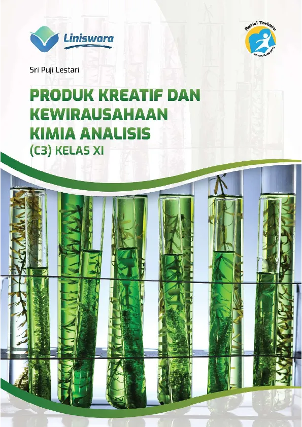 Produk Kreatif dan Kewirausahaan Kimia Analisis (C3) Kelas XI