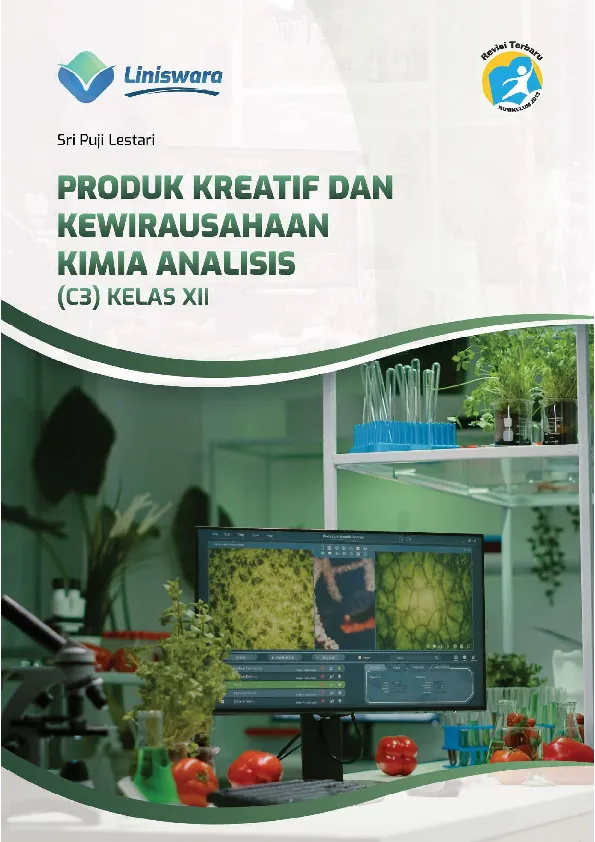 Produk Kreatif dan Kewirausahaan Kimia Analisis (C3) Kelas XII