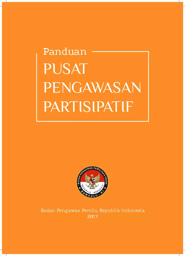 panduan pusat pengawasan partisipatif