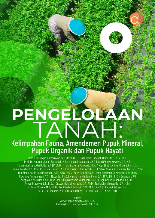 Pengelolaan Tanah: Kelimpahan Fauna, Amendemen Pupuk Mineral, Pupuk Organik dan Pupuk Hayati