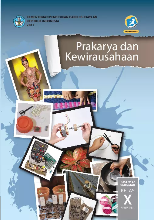 Buku Siswa Kelas 10 Prakarya dan Kewirausahaan SMT 1
