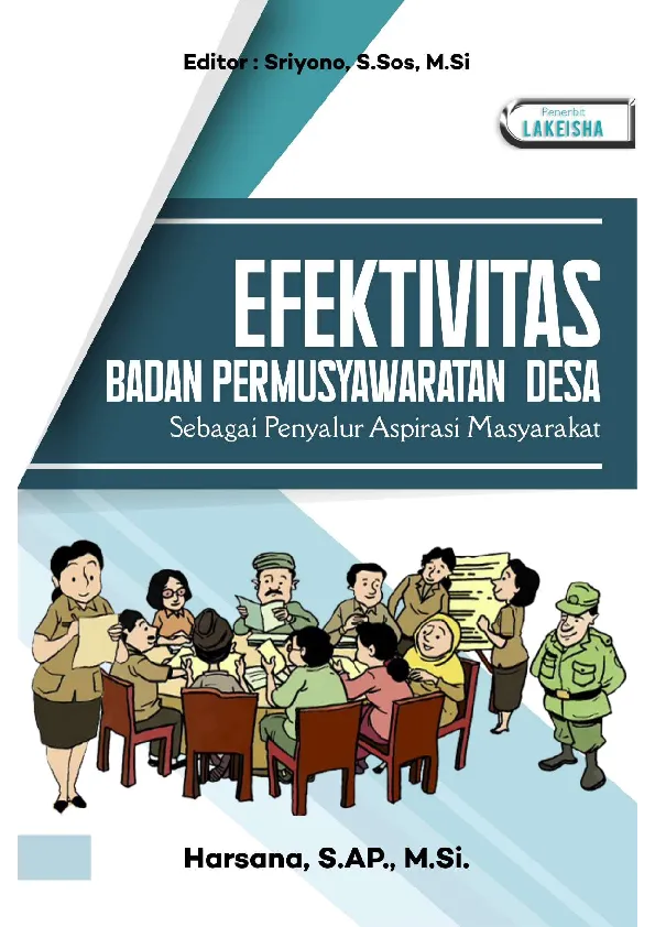 EFEKTIVITAS BADAN PERMUSYAWARATAN DESA SEBAGAI PENYALUR ASPIRASI MASYARAKAT