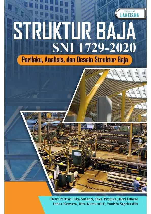 STRUKTUR BAJA SNI 1729-2020 PERILAKU, ANALISIS, DAN DESAIN STRUKTUR BAJA