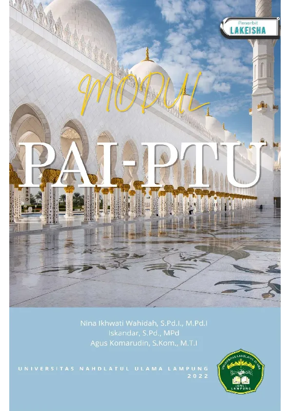 MODUL PAI-PTU