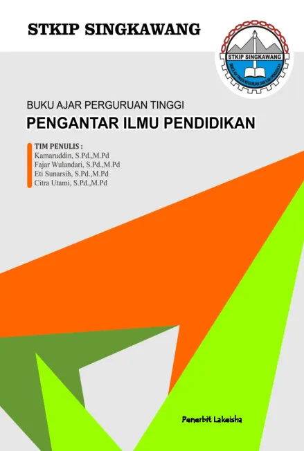 BUKU AJAR PENGANTAR ILMU PENDIDIKAN