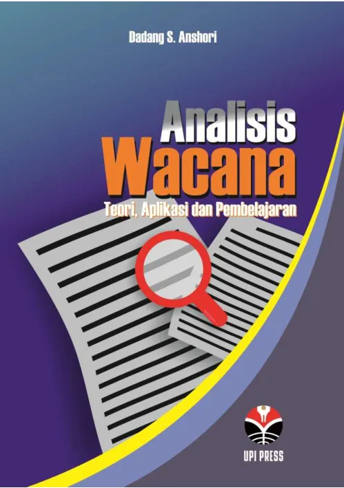 ANALISIS WACANA Teori, Aplikasi, dan Pembelajaran