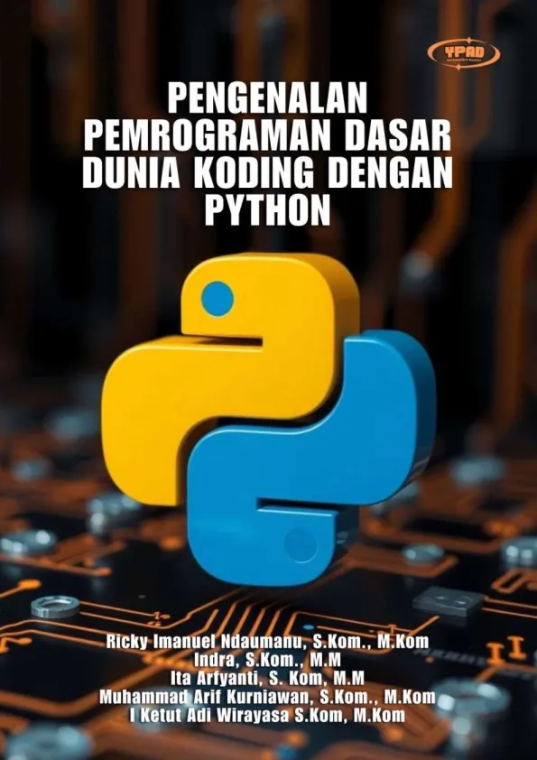 Pengenalan Pemrograman Dasar Dunia Koding dengan Python