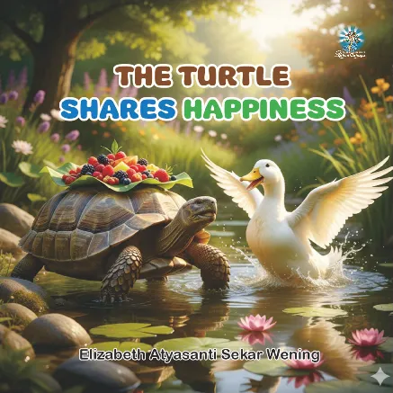 THE TURTLE SHARES HAPPINESS