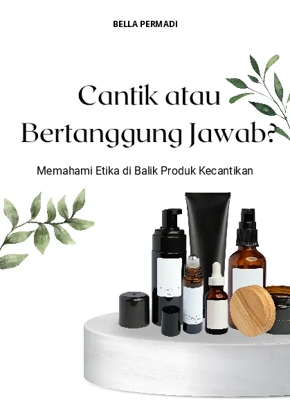 Cantik atau bertanggung jawab? memahami etika di balik produk kecantikan