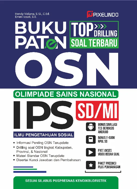 Buku Paten Top Drilling Soal Terbaru OSN IPS SD/MI