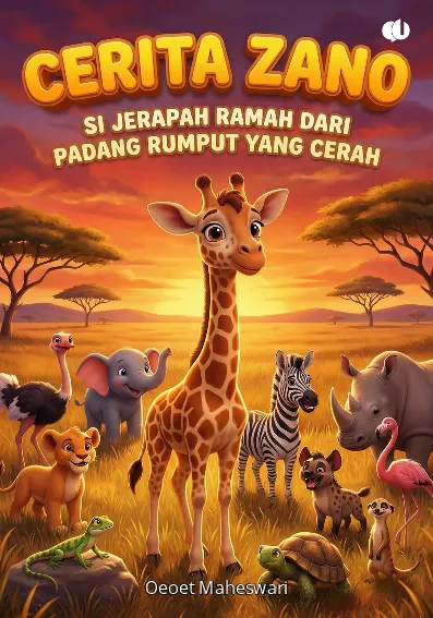 Cerita Zano si Jerapah Ramah dari Padang Rumput yang Cerah