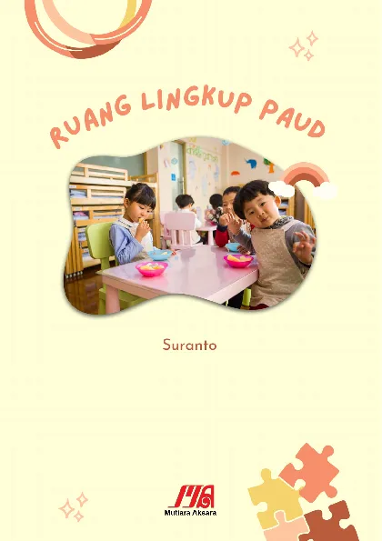 Ruang Lingkup PAUD