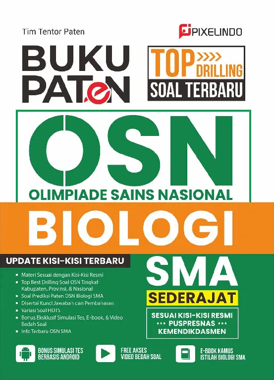 BUKU PATEN TOP DRILLING SOAL TERBARU OSN BIOLOGI SMA