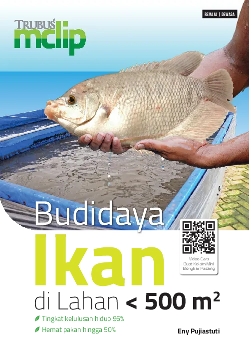 Budidaya Ikan di Lahan <500 m