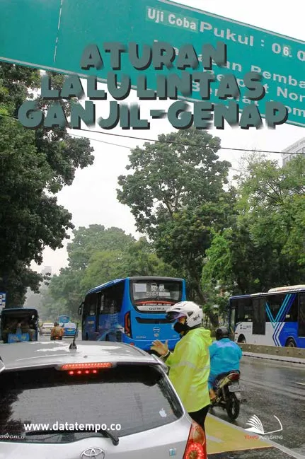 Aturan Lalu Lintas Ganjil-Genap
