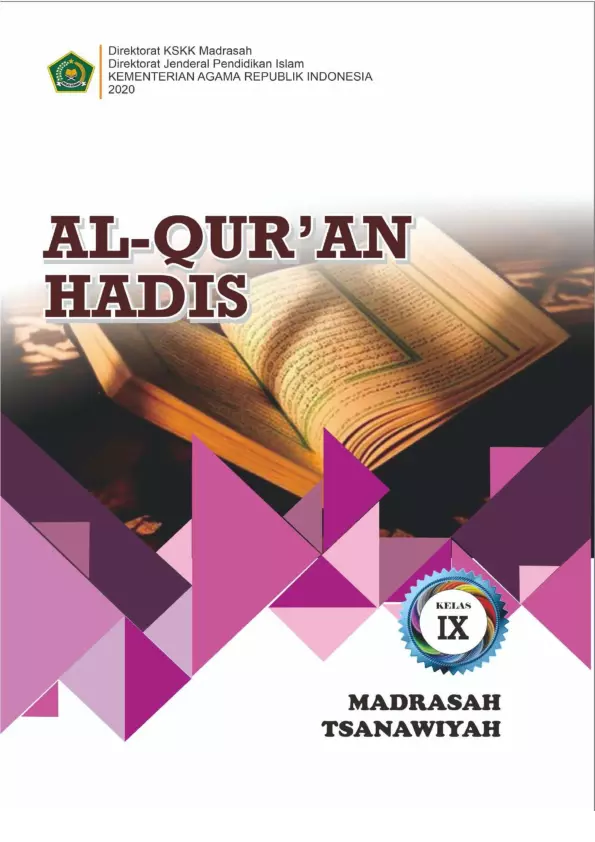 AL-QUR'AN HADIS MTS KELAS IX