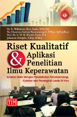 Riset Kualitatif dan Aplikasi Penelitian Ilmu Keperawatan (Analisis Data dengan Pendekatan Fenomenologi, Colaizzi dan Perangkat Lunak N Vivo)