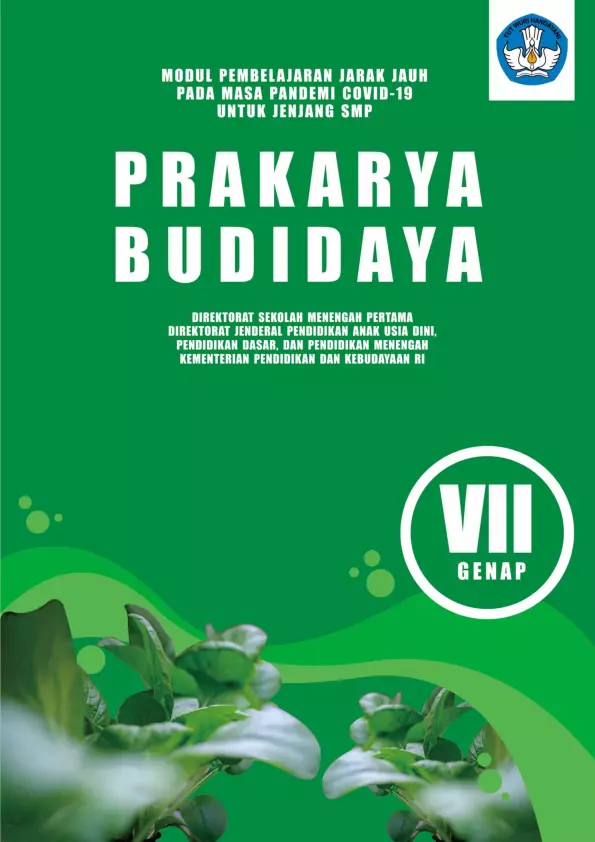 Modul PJJ Prakarya Aspek Budidaya Kelas 7 Semester 2