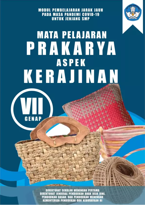 Modul PJJ Prakarya Aspek Kerajinan Kelas 7 semester 2