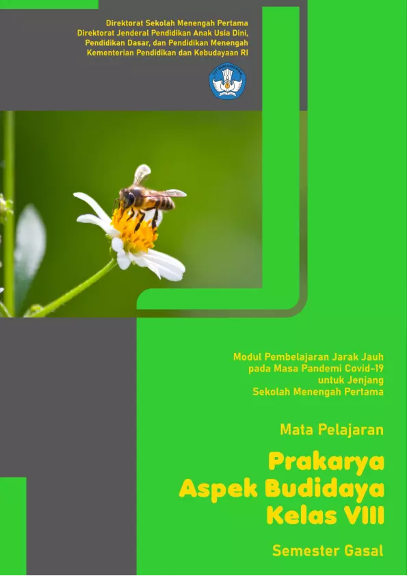 Modul PJJ Prakarya Budidaya Kelas 8 2020