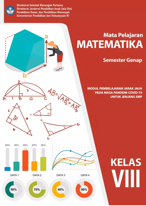 Modul PJJ Matematika Kelas 8 Semester 2