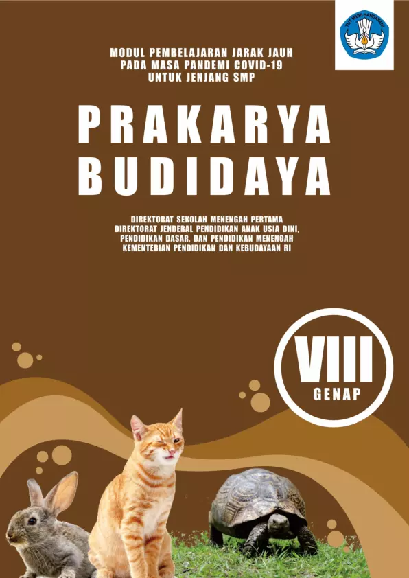 Modul PJJ Prakarya Aspek Budidaya Kelas 8 Semester 2