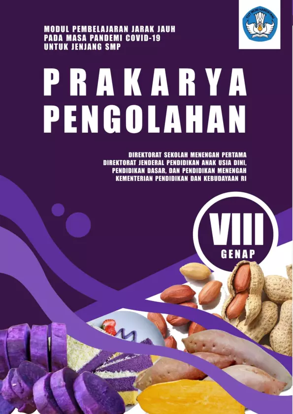 Modul PJJ Prakarya Aspek Pengolahan Kelas 8 Semester 2