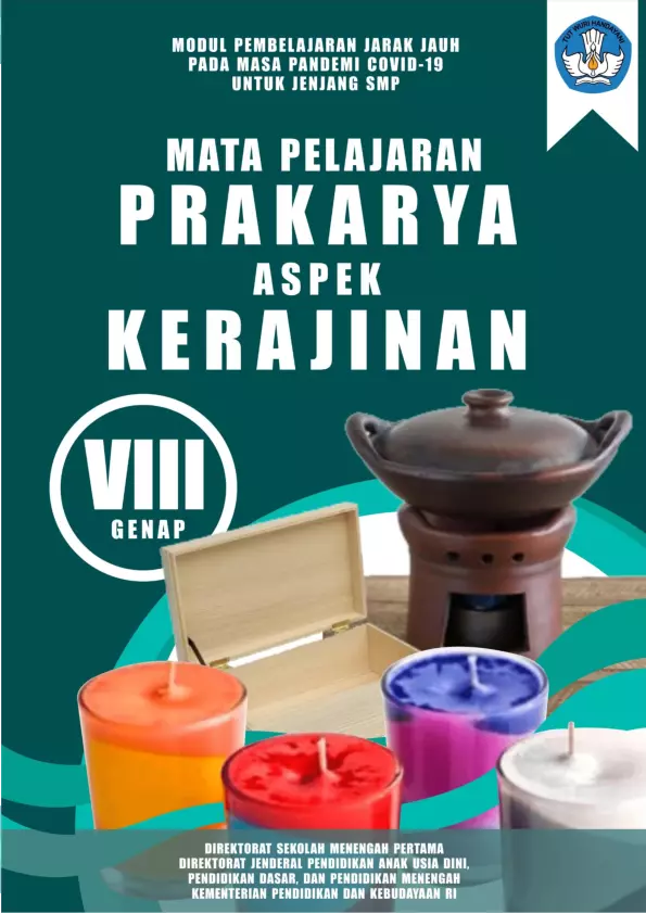 Modul PJJ Prakarya Kerajinan Kelas 8 Semester 2