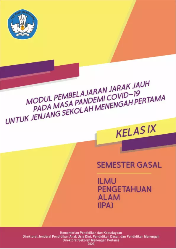 Modul PJJ IPA Kelas 9 2020