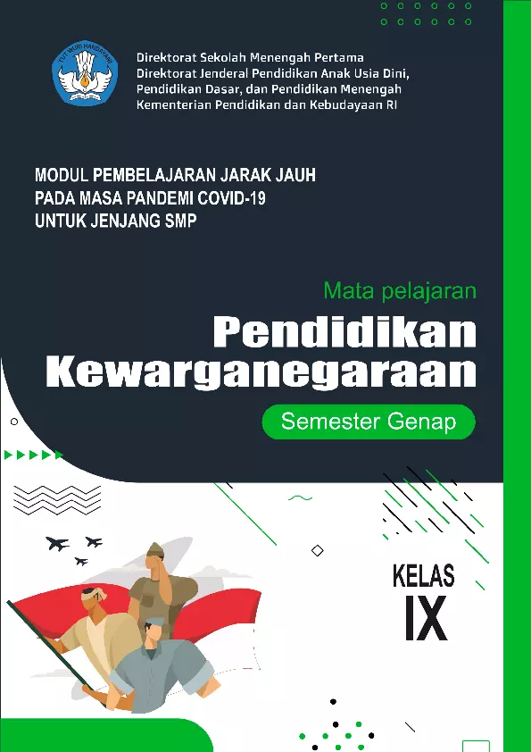 Modul PJJ PPKN Kelas IX Semester 2