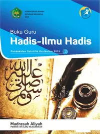 ILMU HADIS Buku Guru Kelas 10
