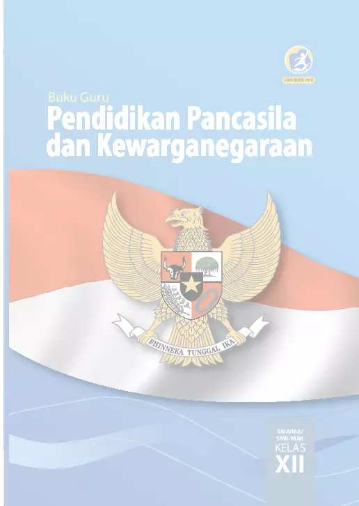 buku Guru Pendidikan Pancasila dan Kewarganegaraan SMA Kelas XII