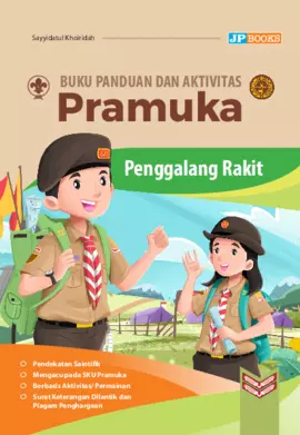 Pramuka penggalang rakit