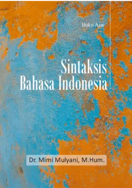 Sintaksis Bahasa Indonesia
