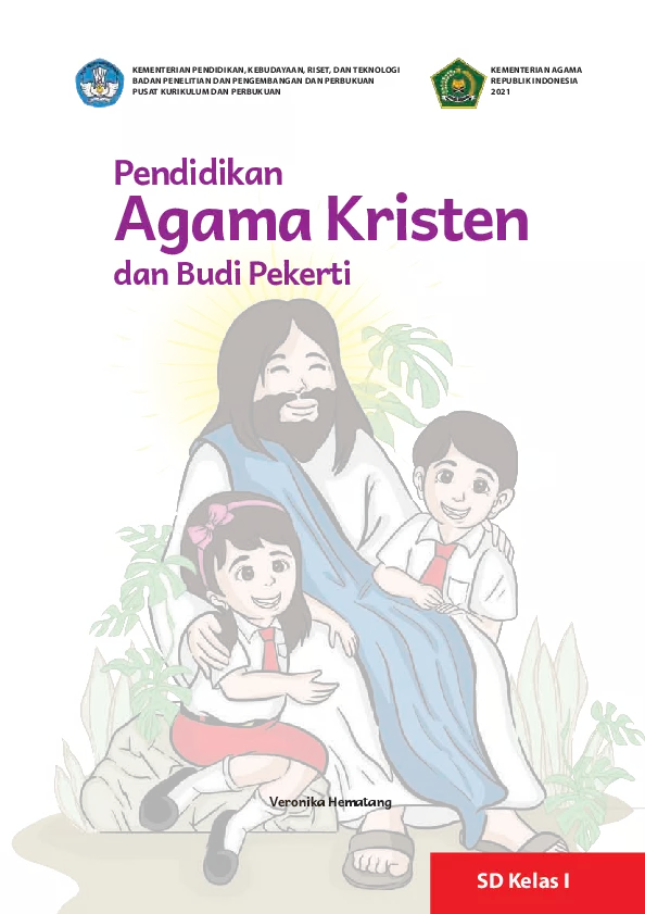 Buku Siswa Pendidikan Agama Kristen dan Budi Pekerti Kelas 1 SD