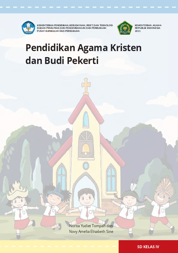 Buku Siswa Pendidikan Agama Kristen dan Budi Pekerti Kelas 4 SD