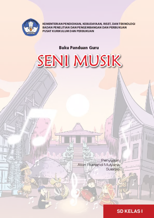 Buku Guru Seni Musik Kelas 1 SD