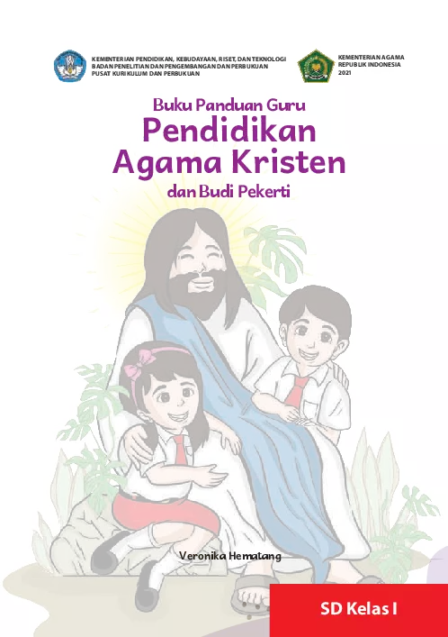 Buku Guru Pendidikan Agama Kristen dan Budi Pekerti Kelas 1 SD