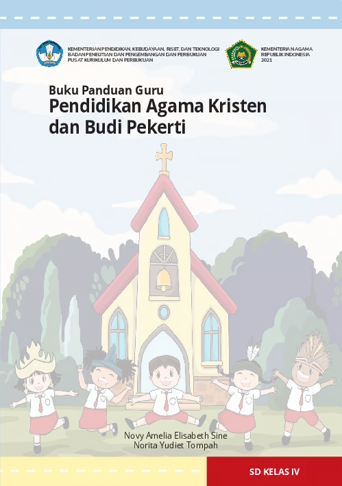 Buku Guru Pendidikan Agama Kristen dan Budi Pekerti Kelas 4 SD
